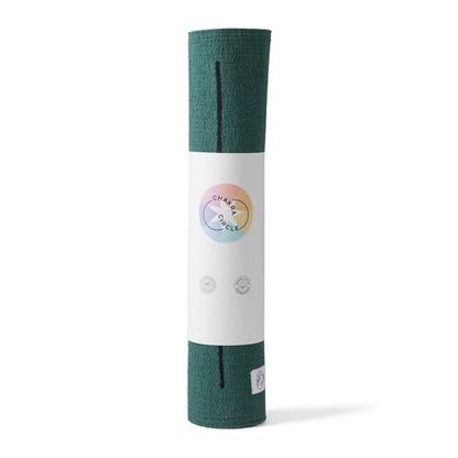 Handmande Cotton Yoga Mat – Dark Green